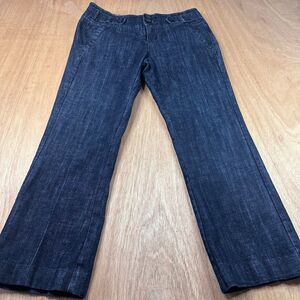 Joe’s Jeans Women’s Dark Wash Bootcut Jeans Size 10 Decorative Buckle Detail